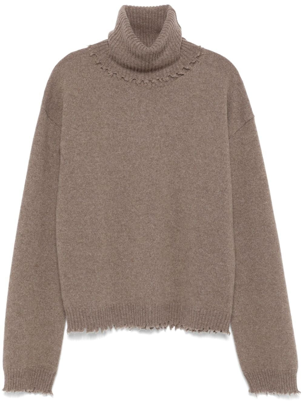 UMA WANG High Neck Cashmere Top