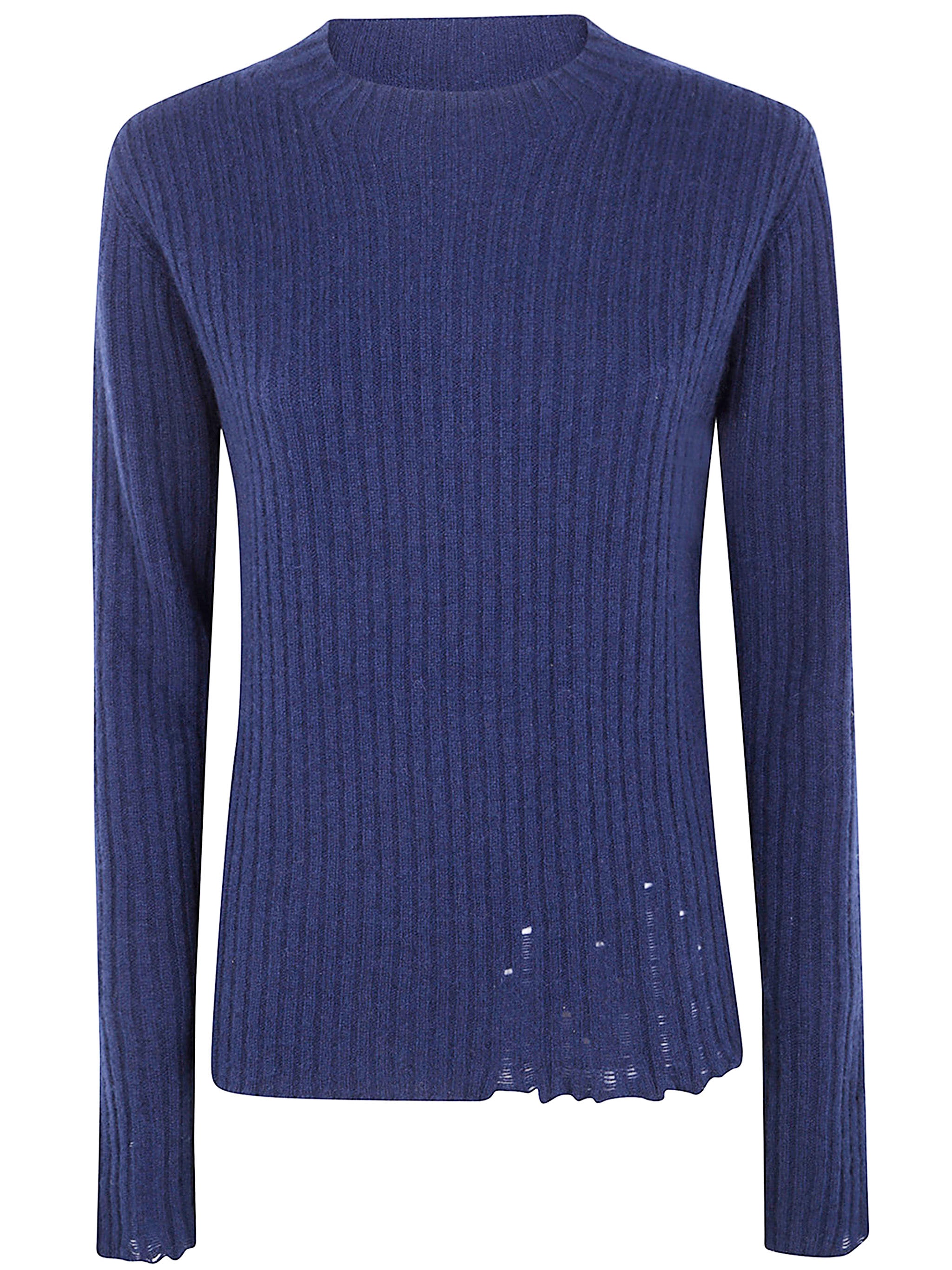 UMA WANG Long Sleeve Ribbed Top