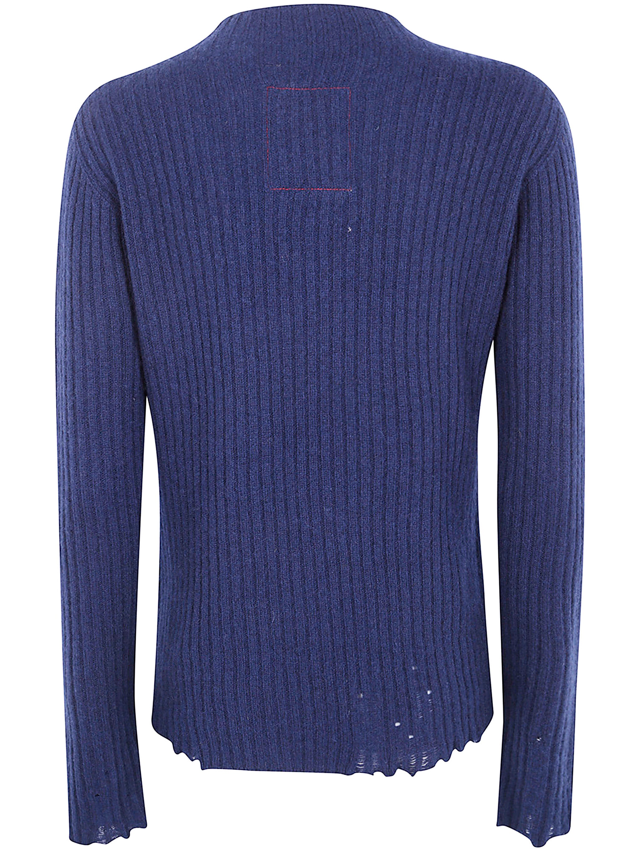 UMA WANG Long Sleeve Ribbed Top