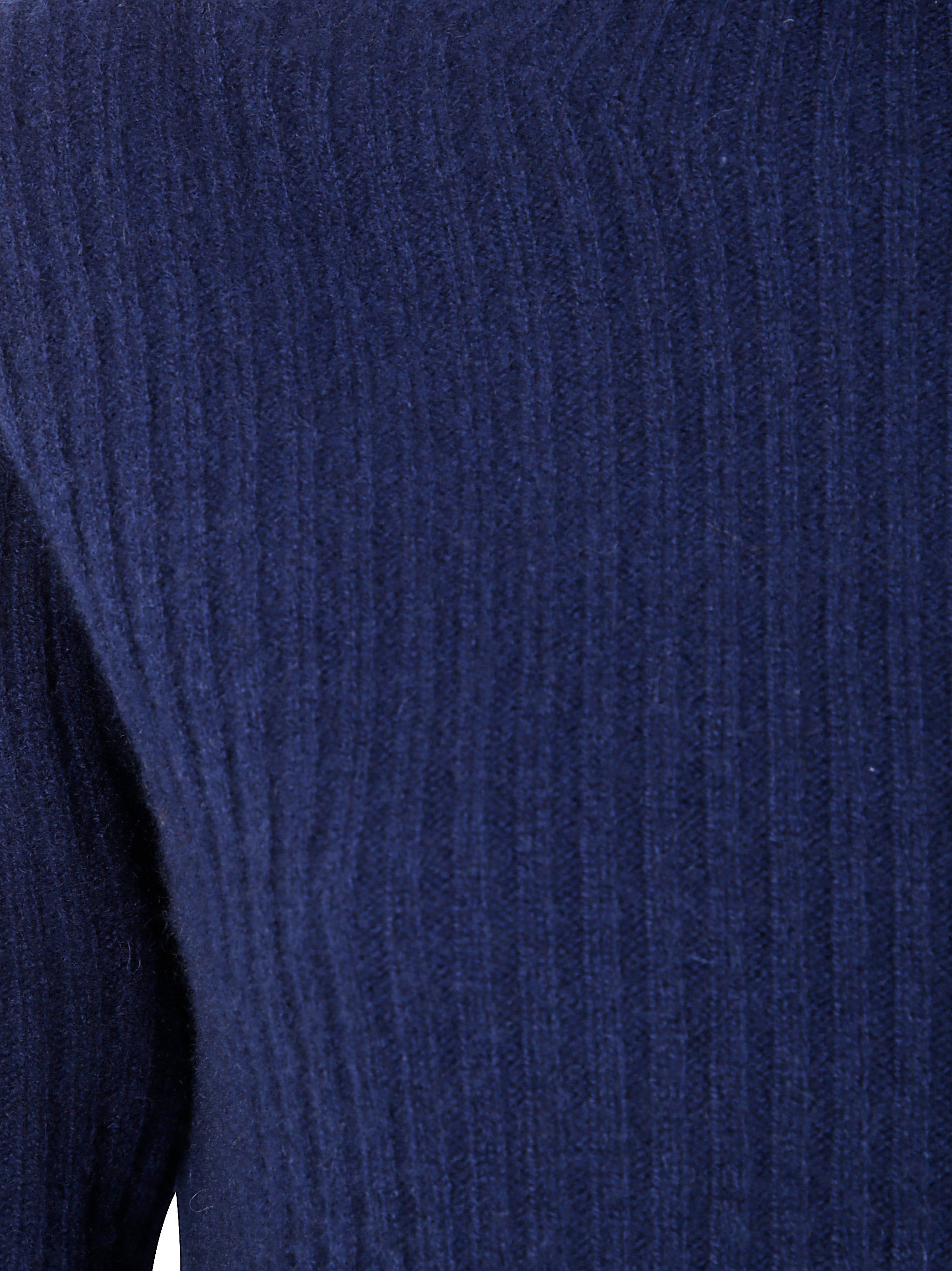 UMA WANG High Neck Rib Top Mini Sweater