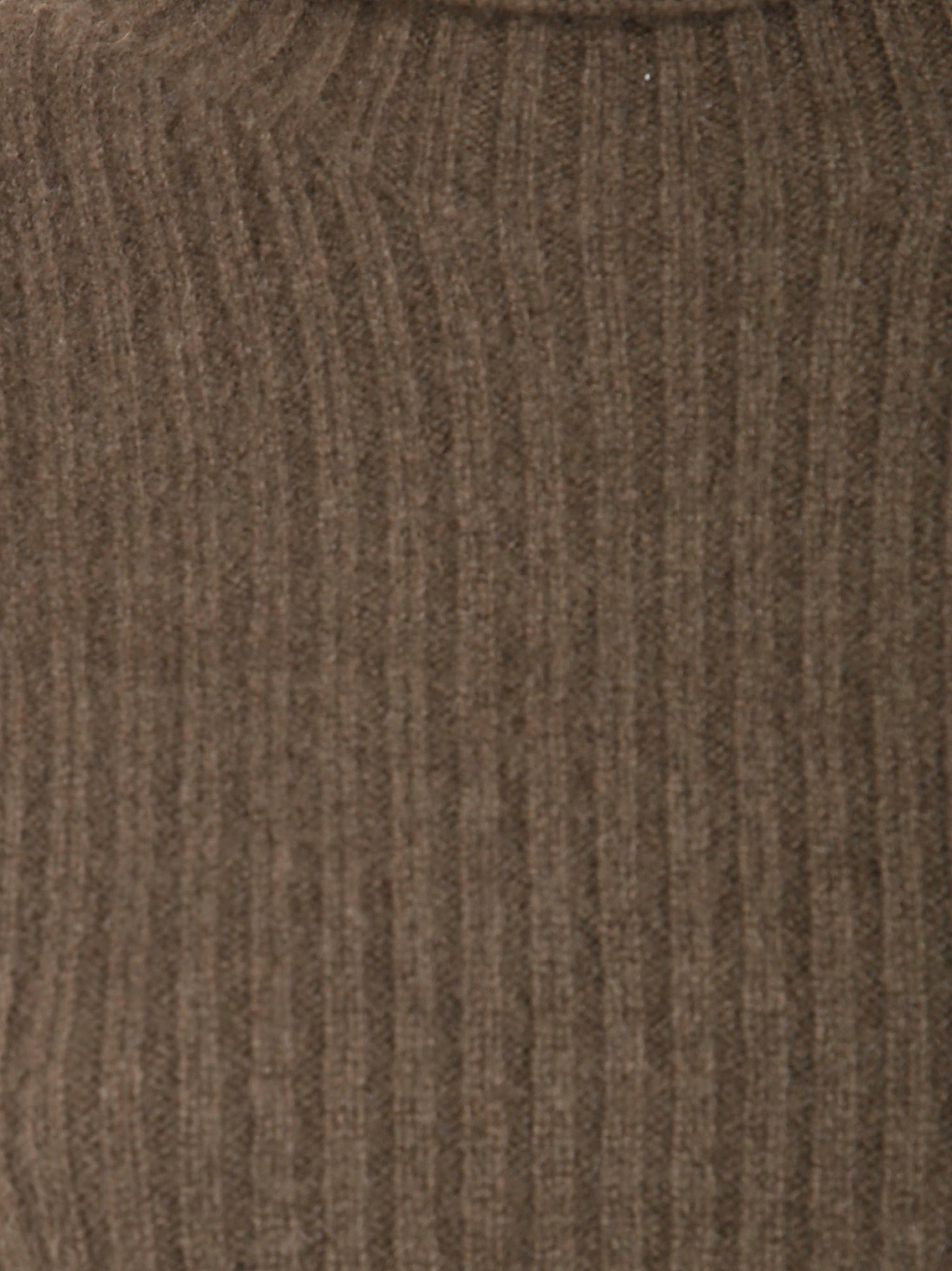 UMA WANG High Neck Rib Knit Top