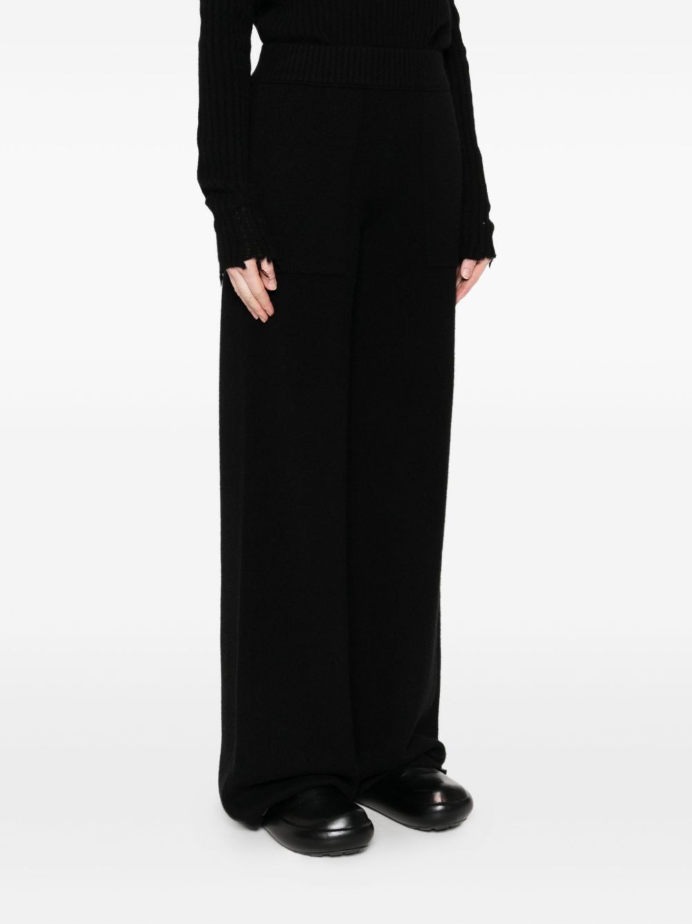 UMA WANG Cashmere Straight Leg Trousers