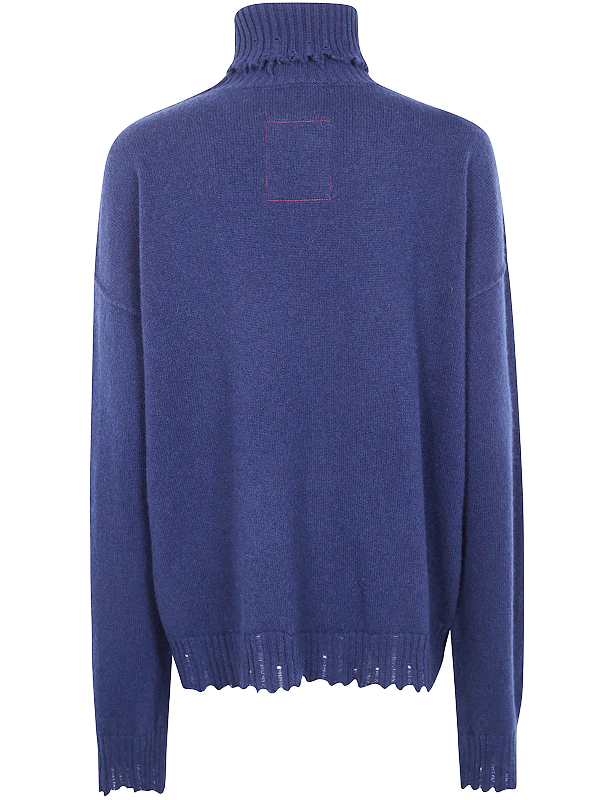 UMA WANG High Neck Cashmere Sweater