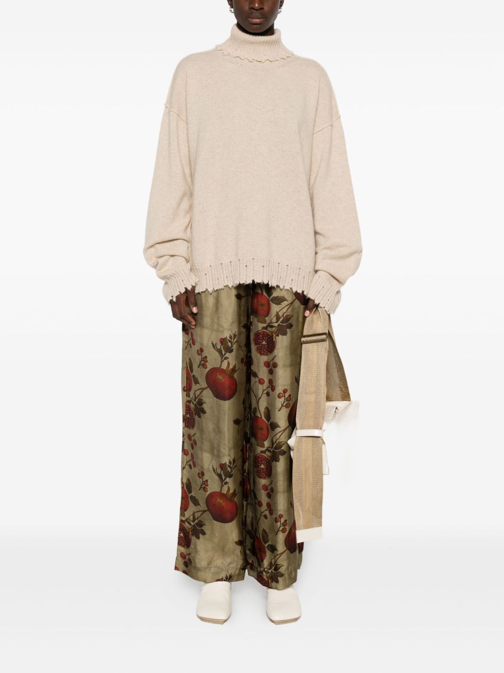 UMA WANG Cashmere Turtle-Neck Jumper