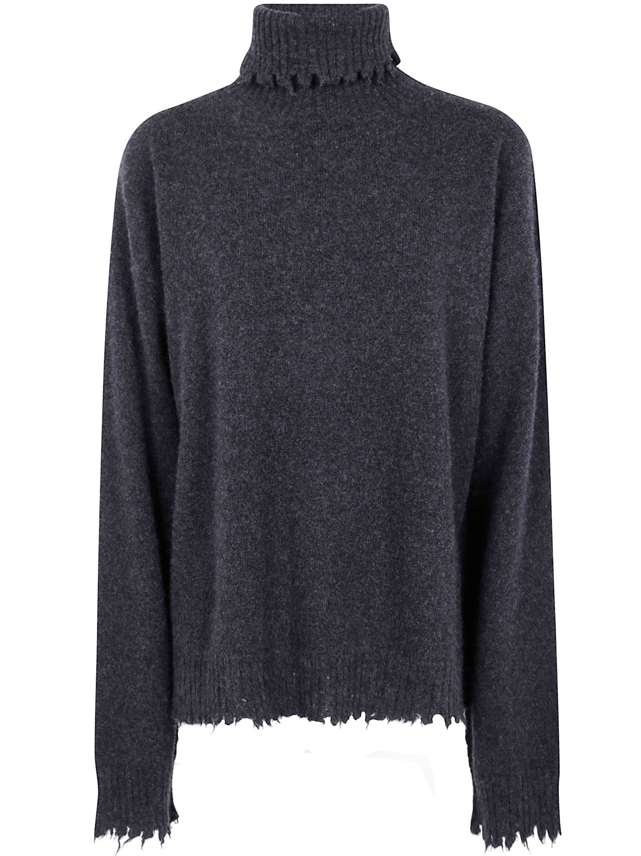 UMA WANG High Neck Cashmere Top for Women