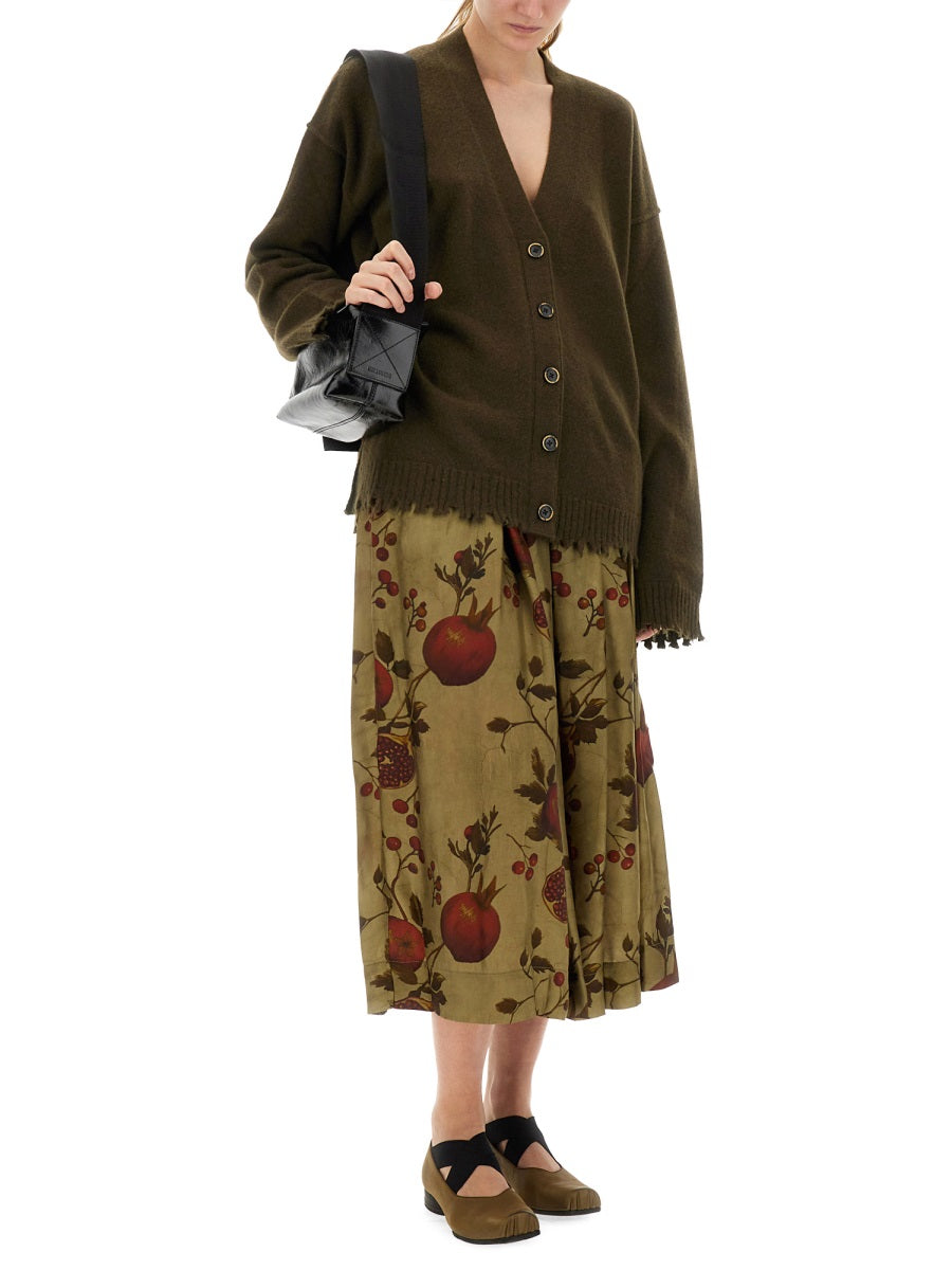 UMA WANG Cashmere Cardigan with Buttons - Size S