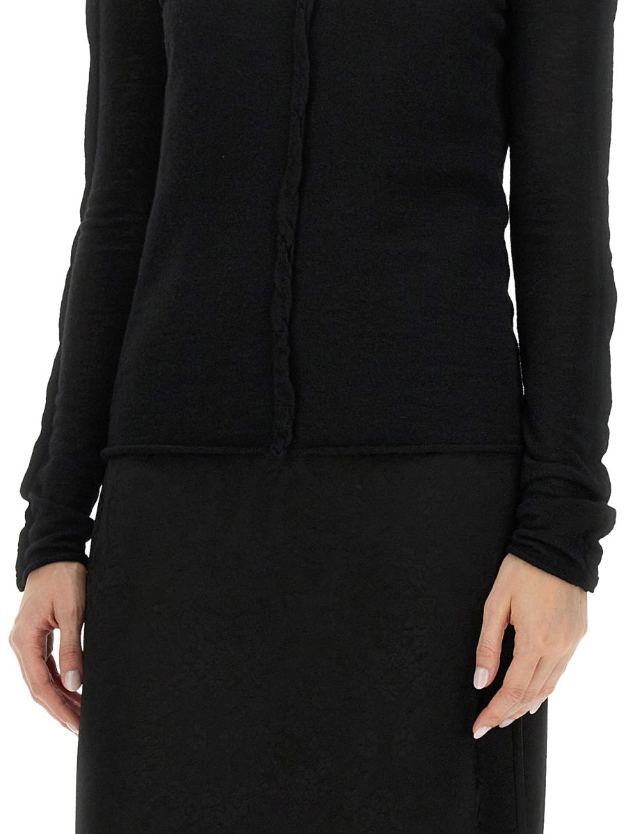 UMA WANG Slim Fit Cashmere Sweater - Size S