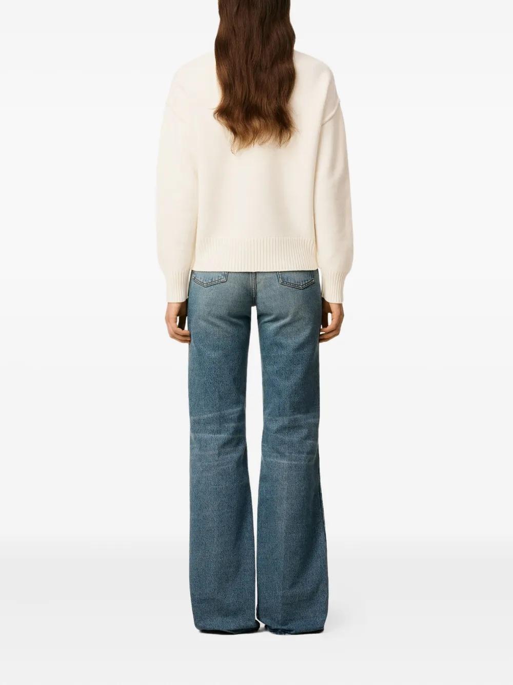 AMI PARIS Soft Wool Sweater for Women