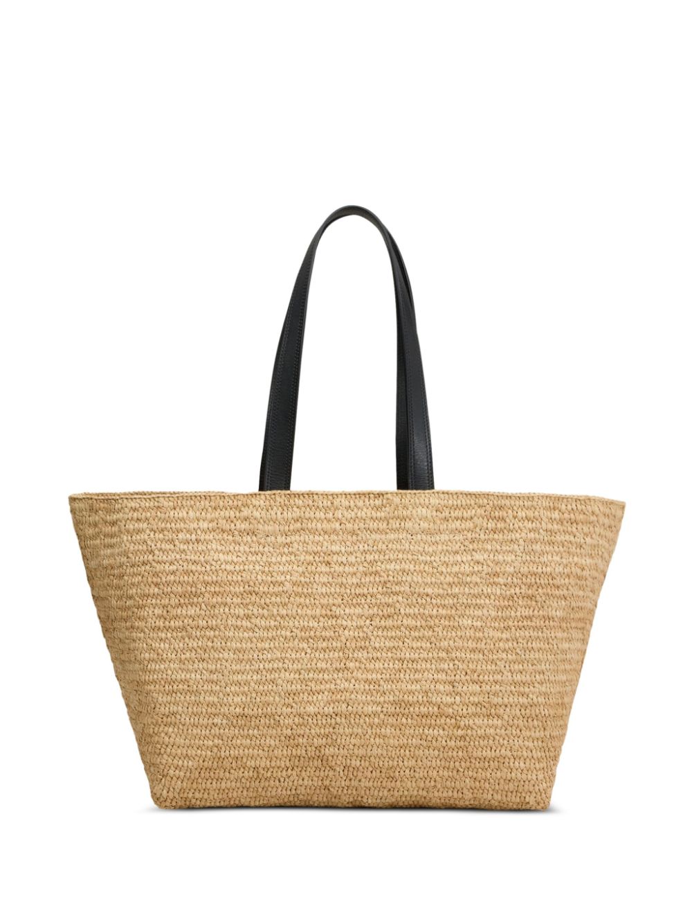 AMI PARIS Raffia Shopping Handbag