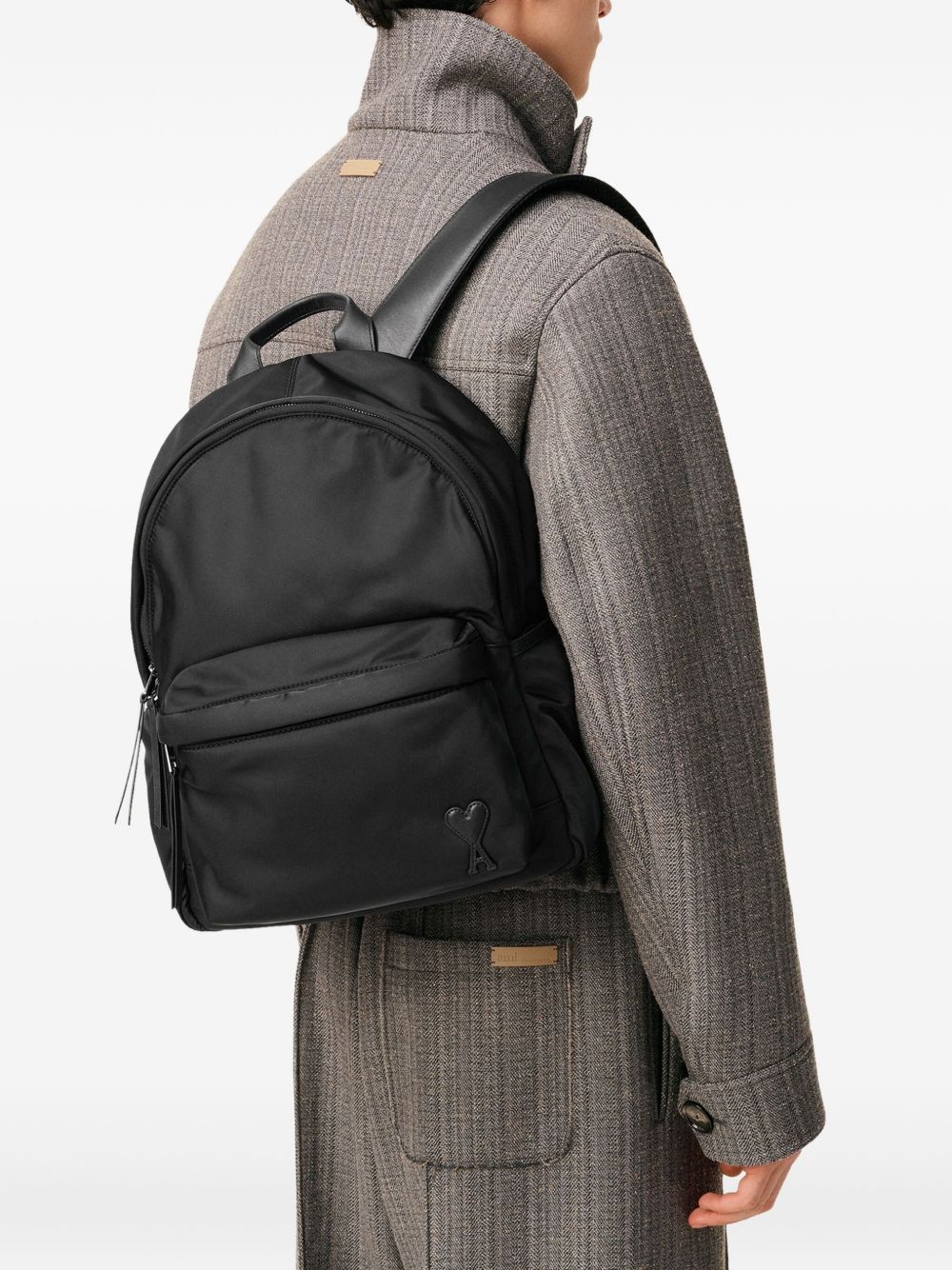 AMI PARIS Polyamide Mini Backpack