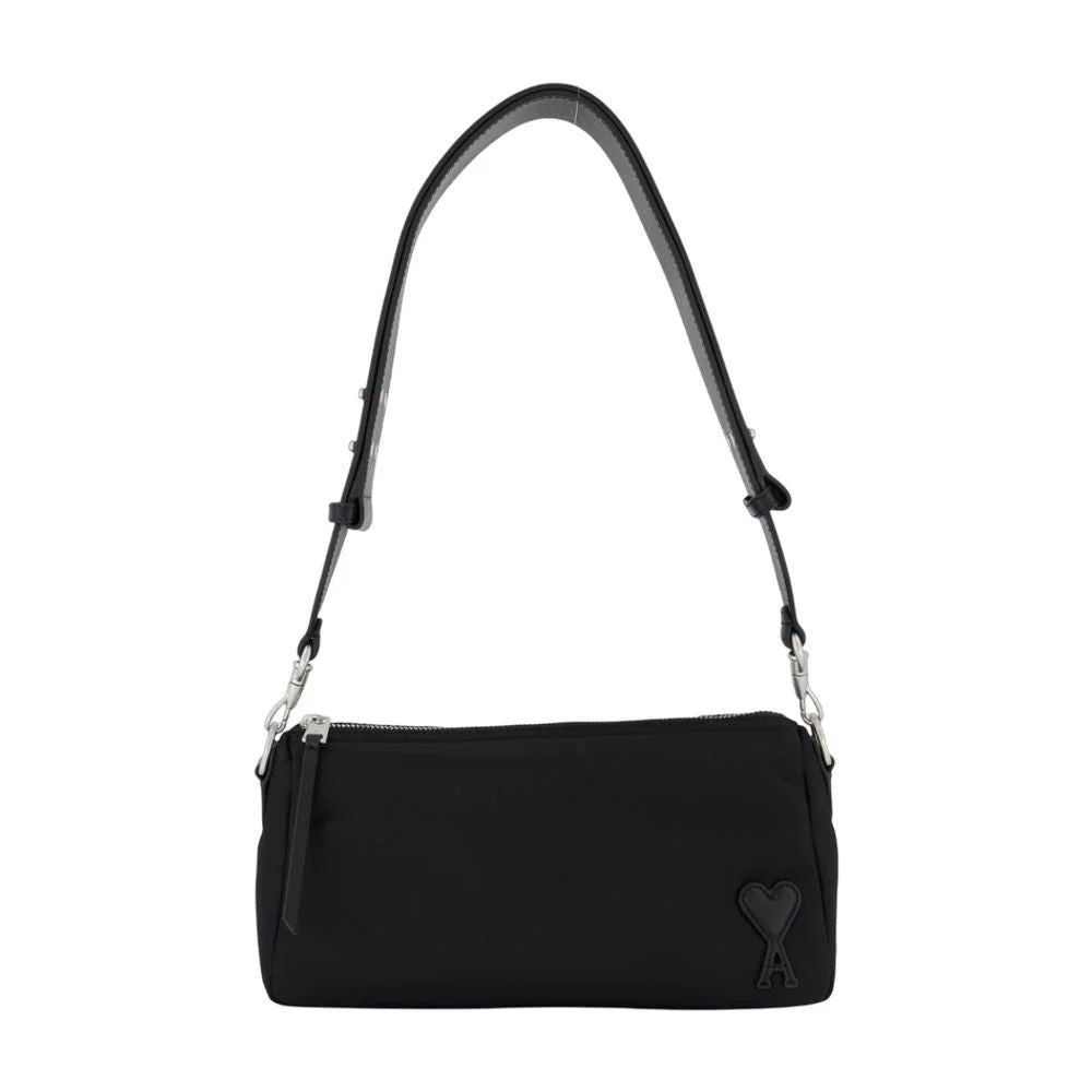 AMI PARIS Mini Nylon Shoulder Bag