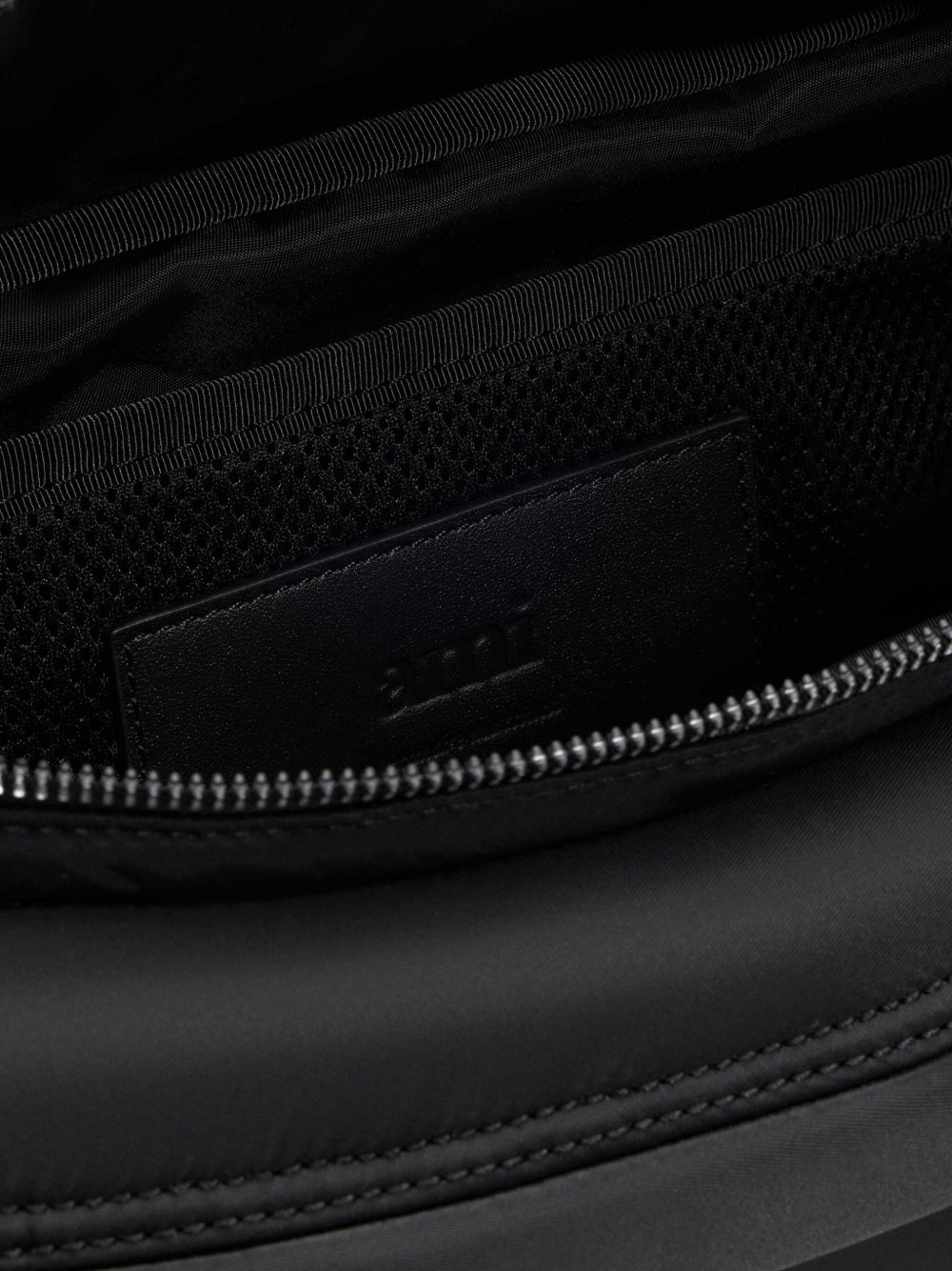 AMI PARIS Adjustable Strap Nylon Belt Handbag for Men - FW25