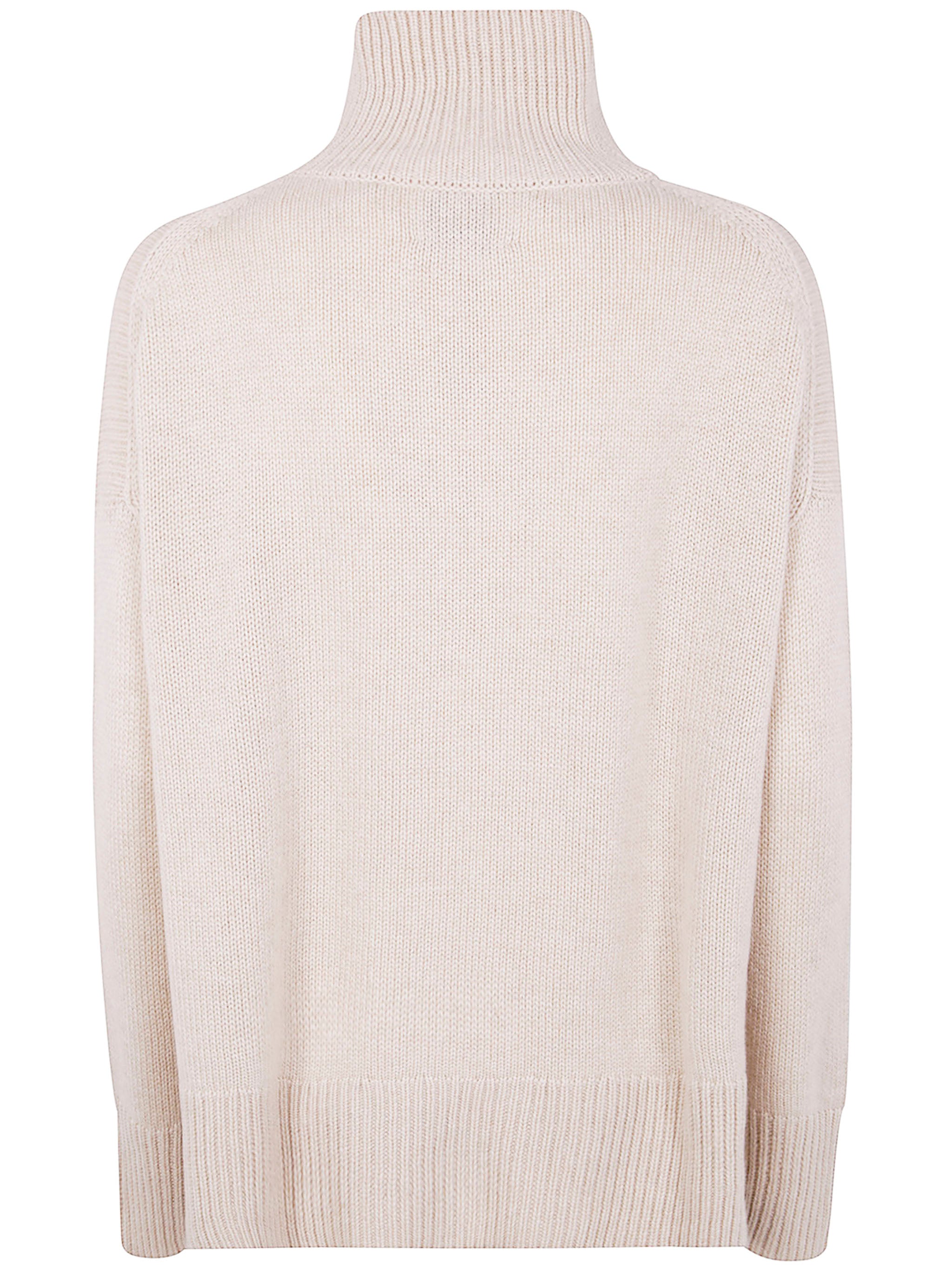 KUJTEN Women's Cashmere Turtle Neck Sweater