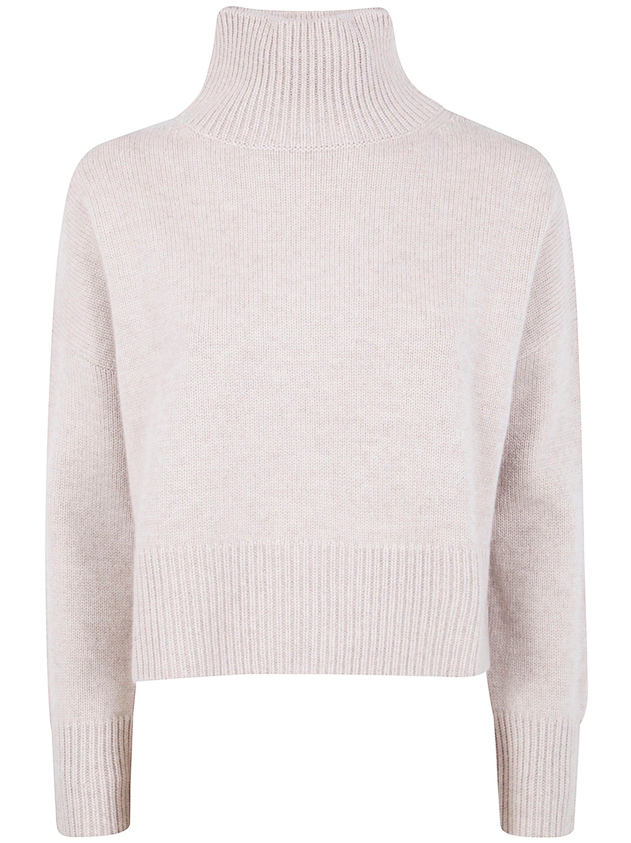 KUJTEN Mini Cropped Turtle Neck Sweater