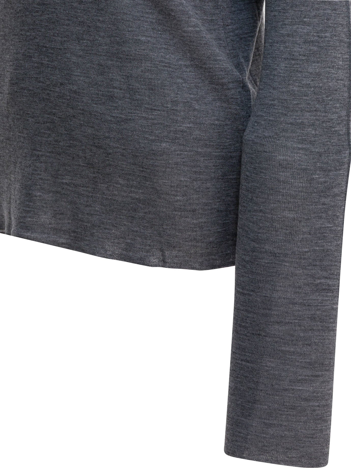 UMARMUNG Wool Turtleneck Sweater - Regular Fit, Short Sleeves