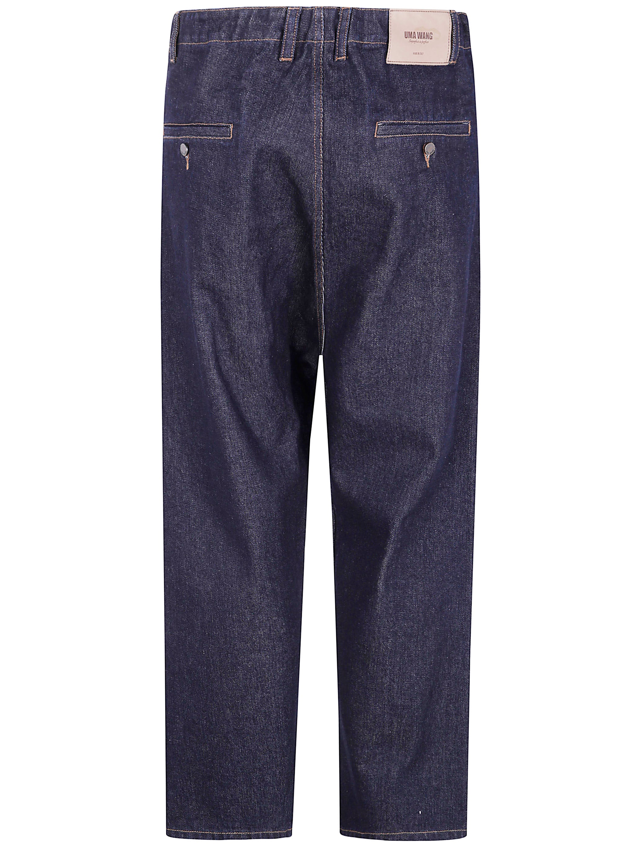 UMA WANG Classic Denim-Inspired Pyjama Pants for Men