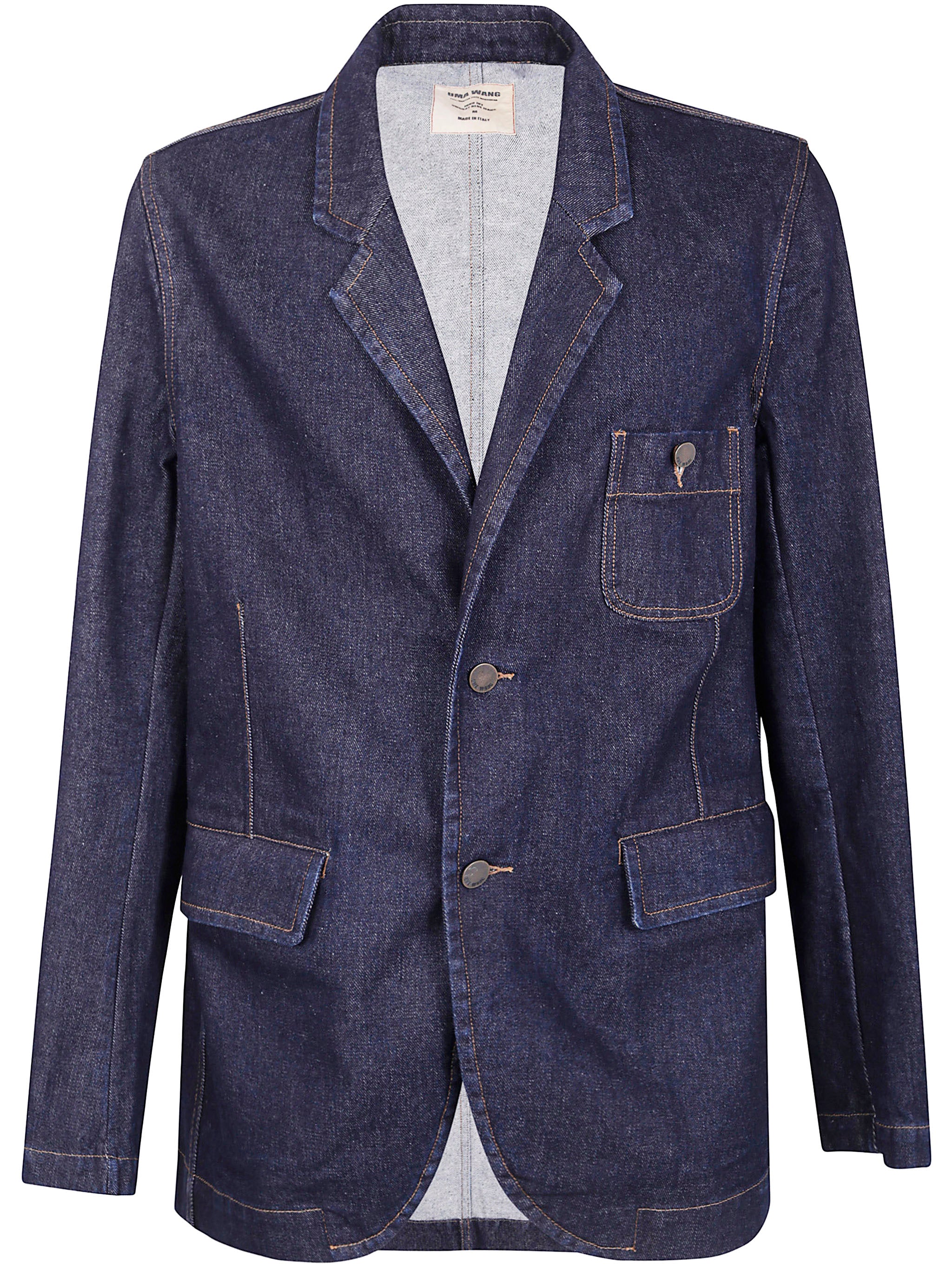UMA WANG Men's Wool Outerwear Jacket - Modern Fit