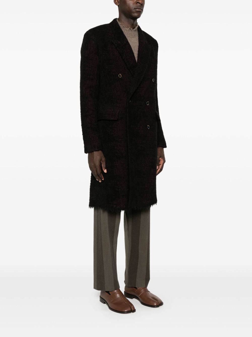 UMA WANG Elegant Wool Blend Jacket for Men - FW24 Collection