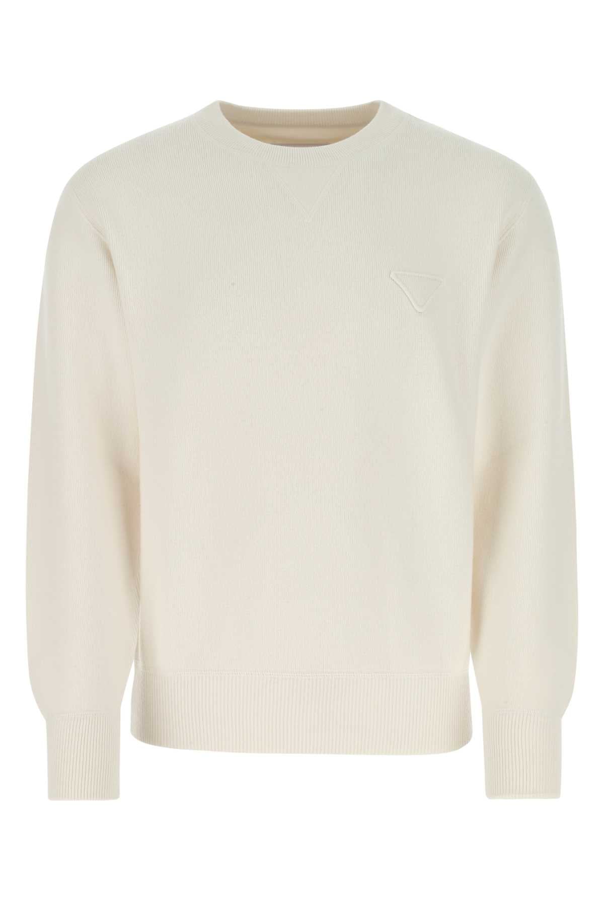 PRADA Stretch Cashmere Blend Pullover Sweater for Men