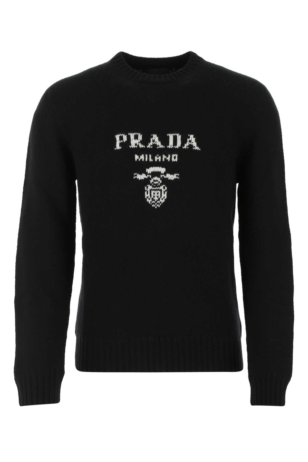 PRADA Wool Blend Pullover Sweater for Men