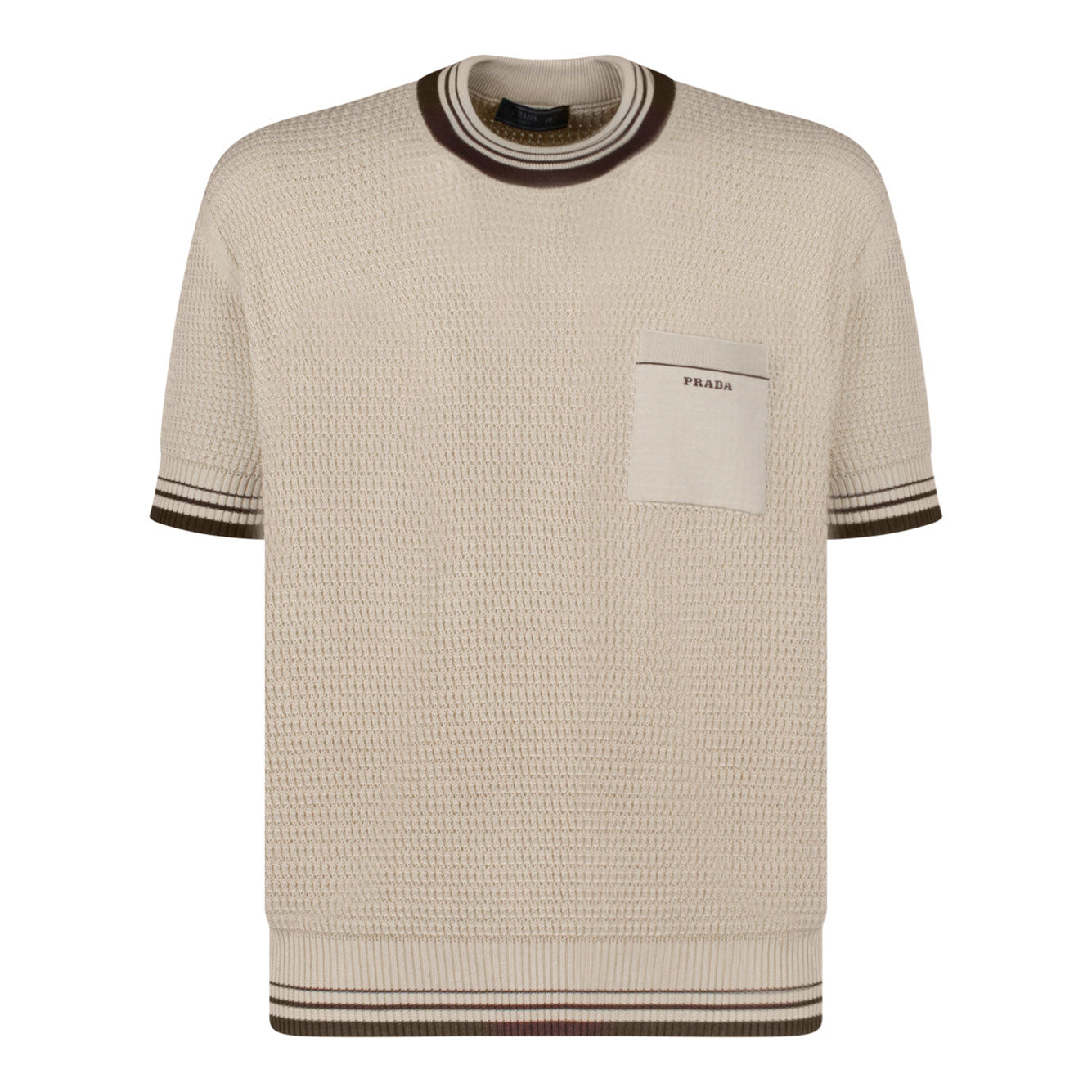 PRADA Cotton Silk T-Shirts and Polos