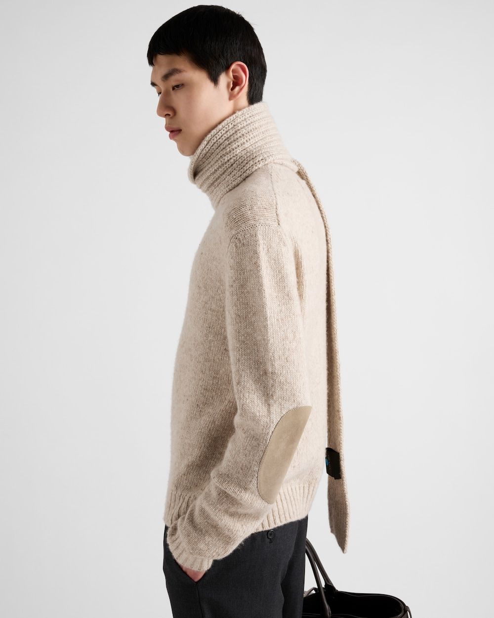 PRADA Girocollo Knit Sweater - Men's Casual Fit