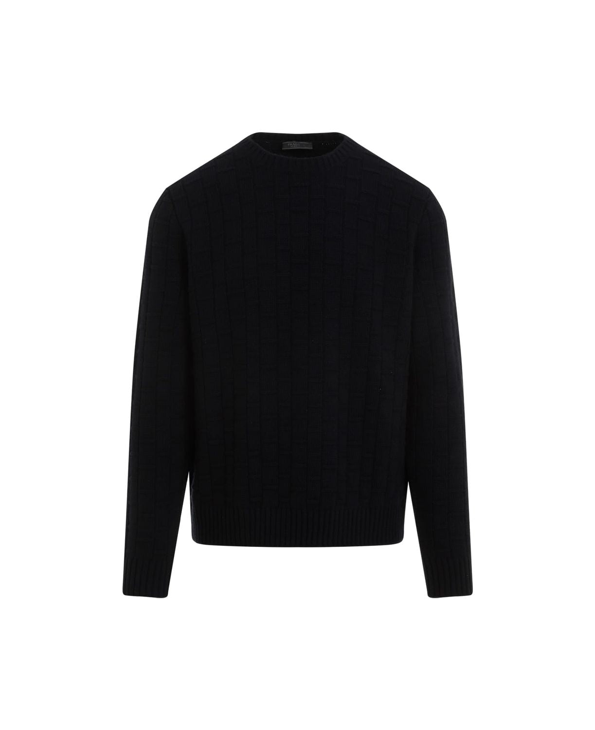 PRADA Classic Knit Crew Neck Sweater for Men