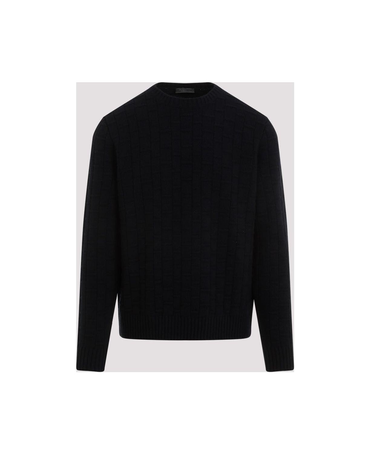 PRADA Classic Knit Crew Neck Sweater for Men