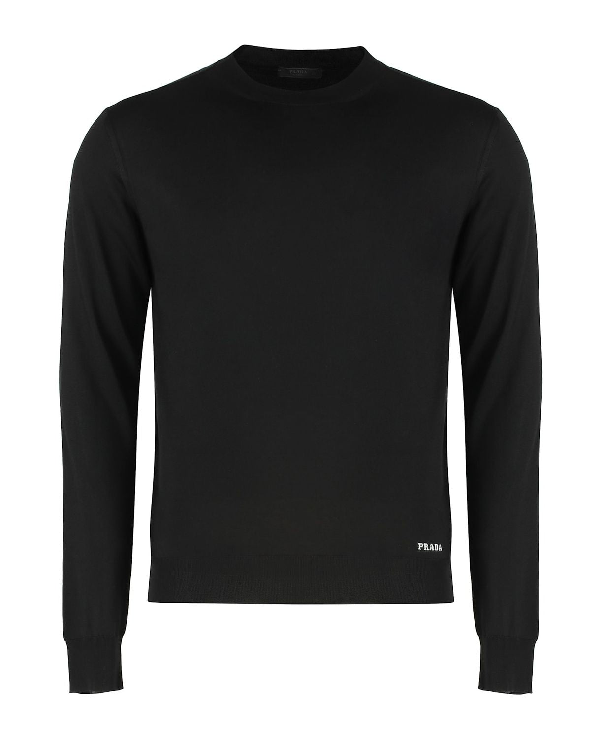 PRADA Classic Girocollo Knit Sweater for Men