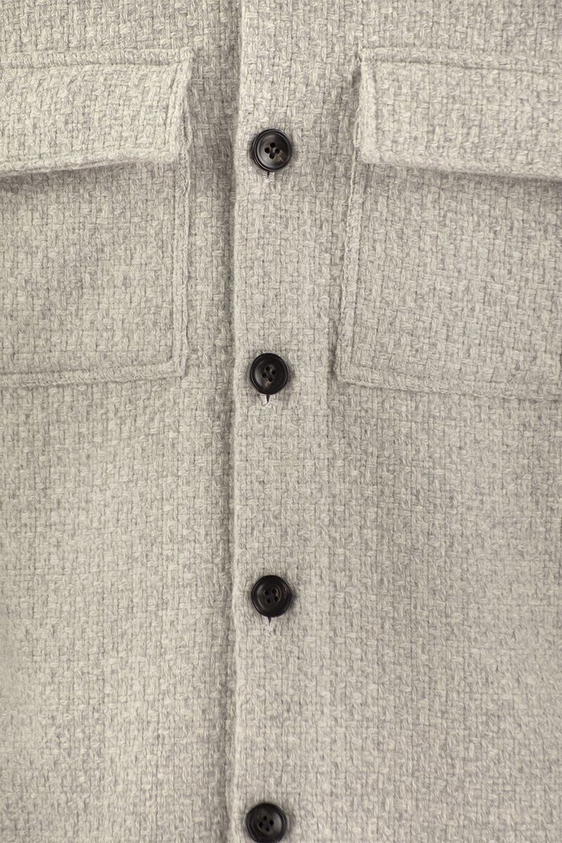 KITON Cashmere Overshirt for Men