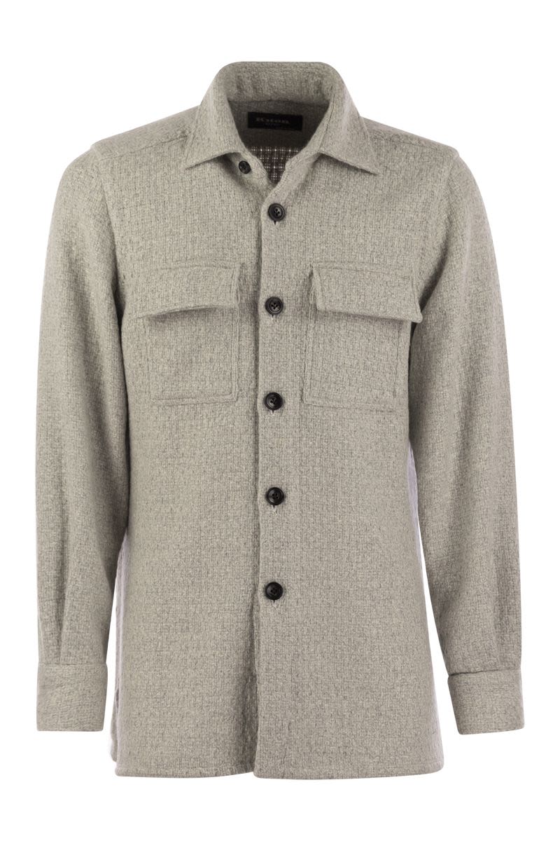 KITON Cashmere Overshirt for Men