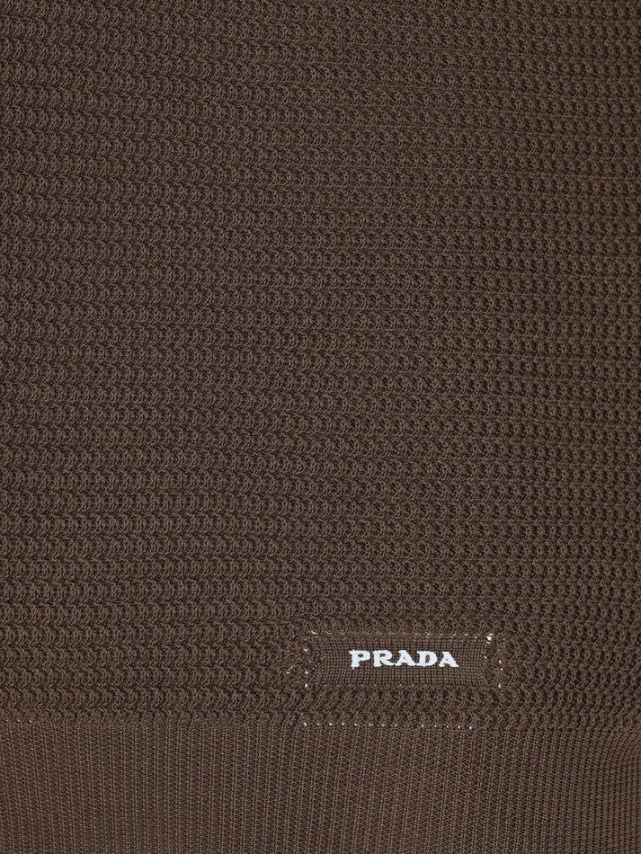 PRADA Mini Polo Shirt for Men - SS25 Collection