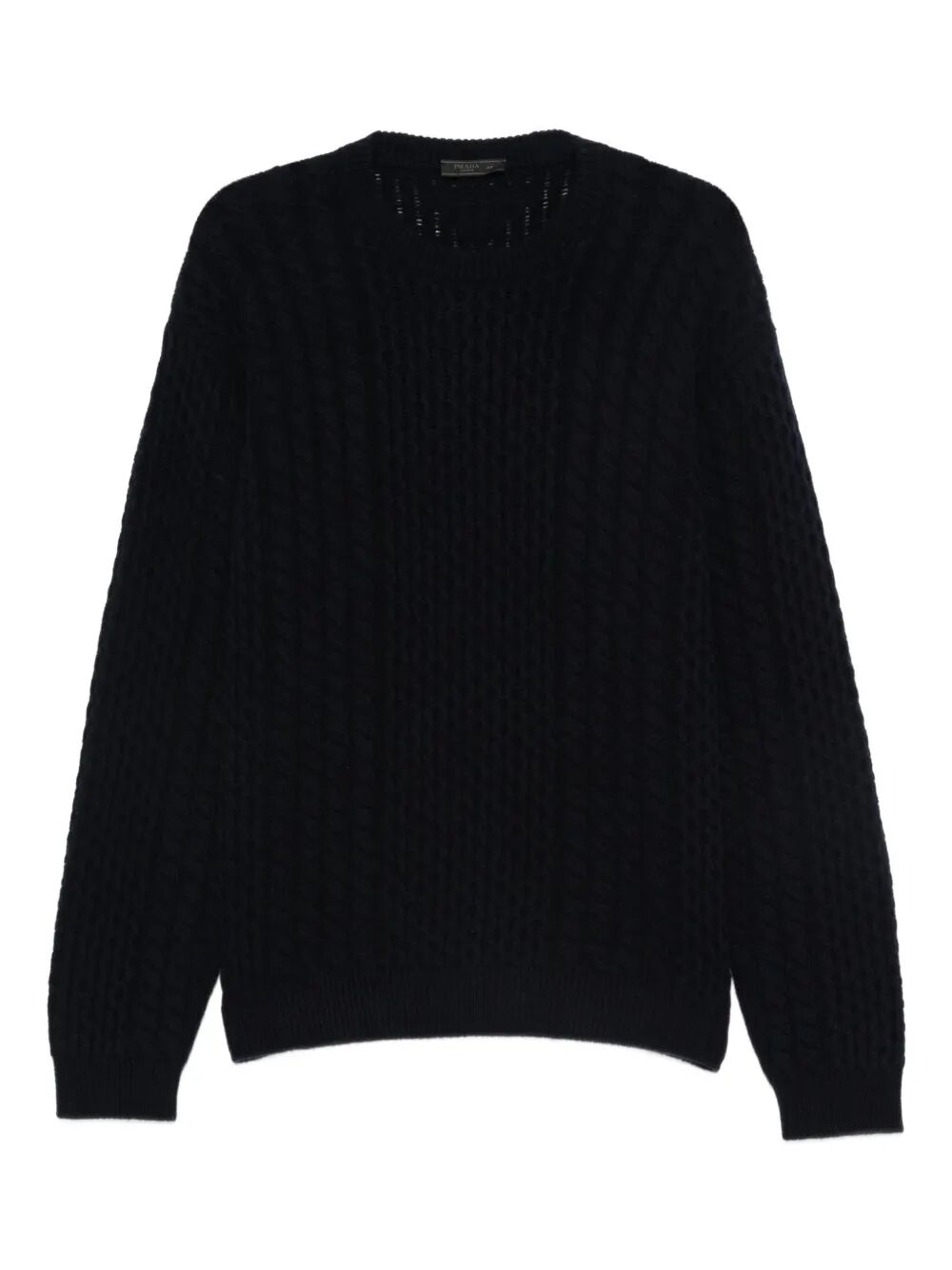 PRADA Cable-Knit Wool Sweater for Men