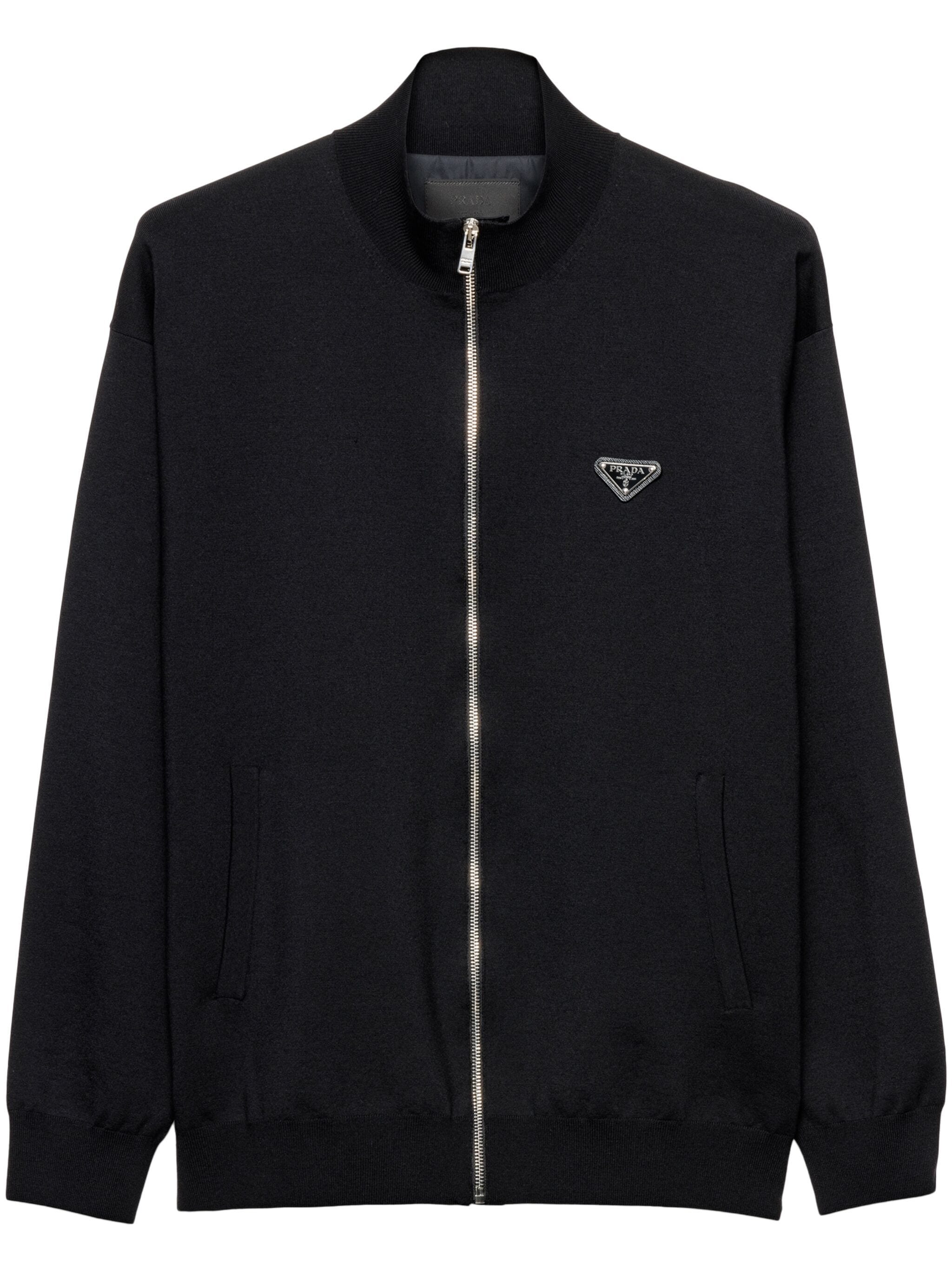 PRADA Men's Nylon Cardigan - FW25 Collection