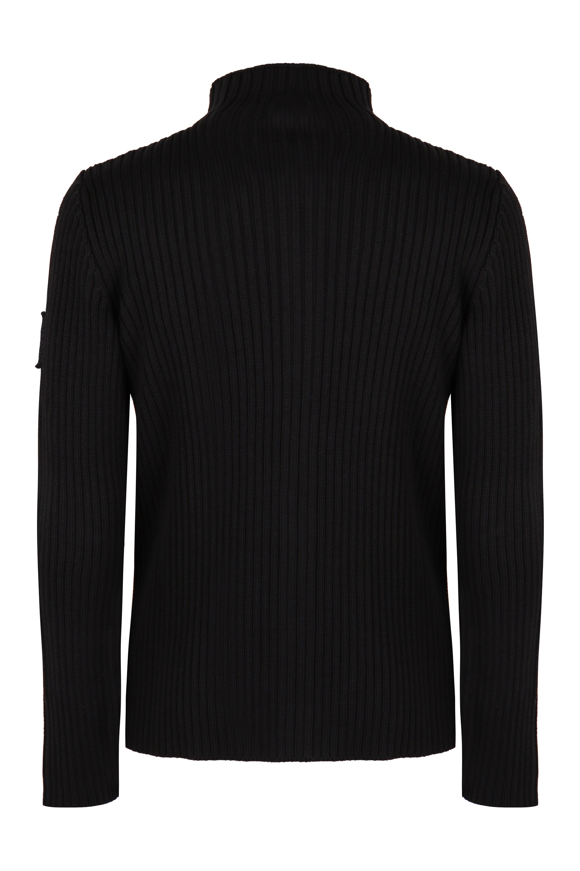 PRADA Textured Virgin Wool Cardigan