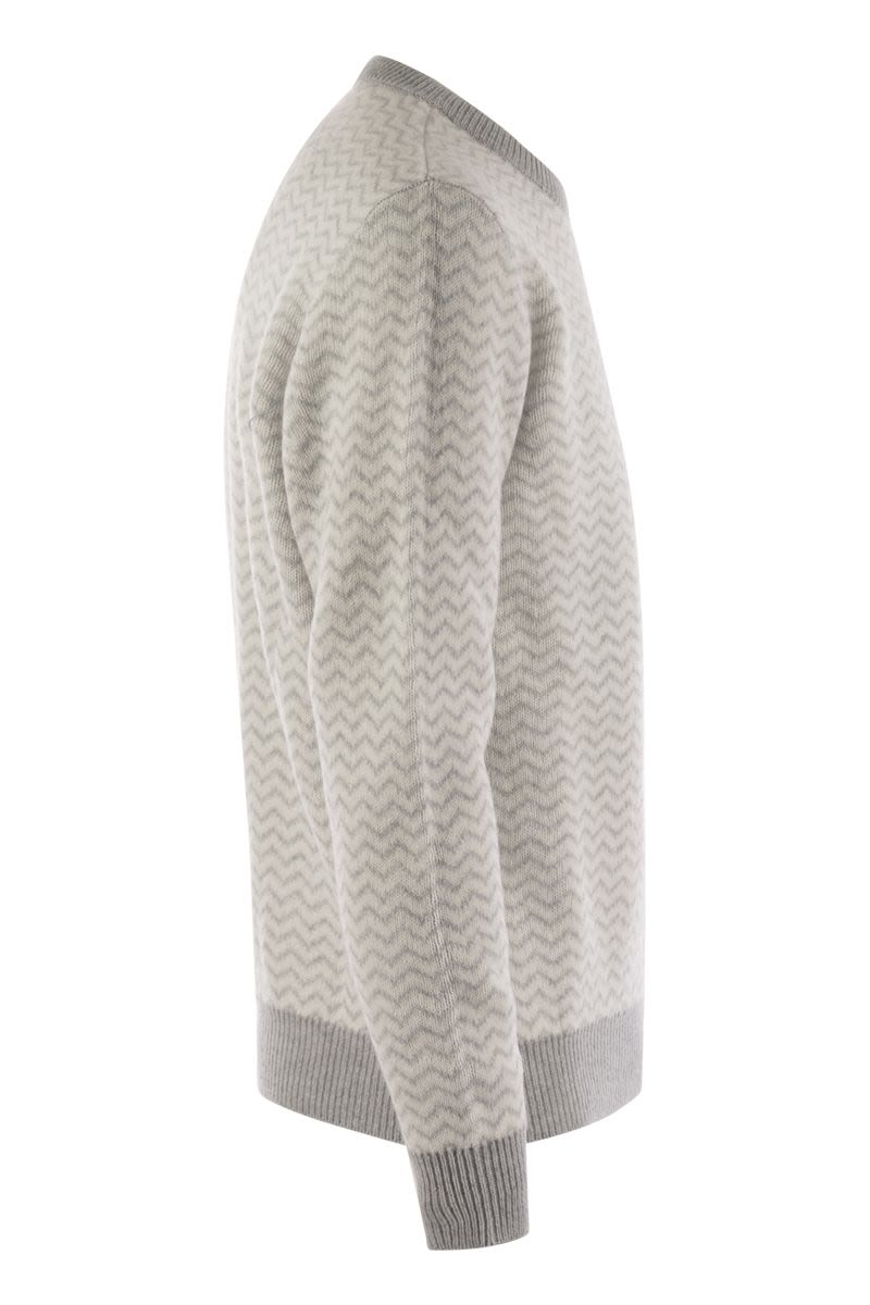 KITON Luxury Cashmere Choker Jumper for Men