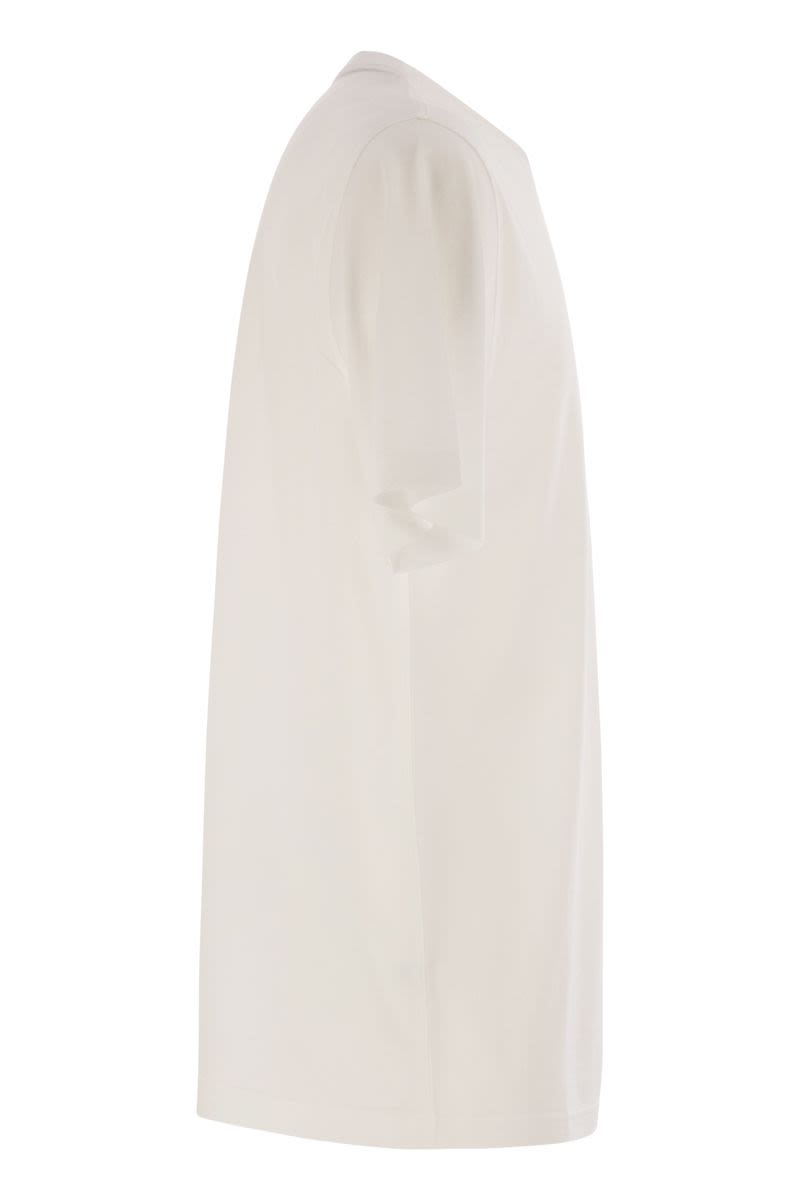 KITON Cotton Logo Crew-Neck T-Shirt