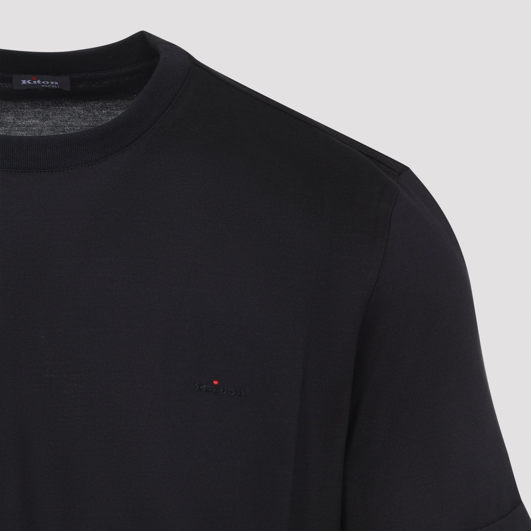 KITON Essential Cotton T-Shirt for Men - FW25 Collection