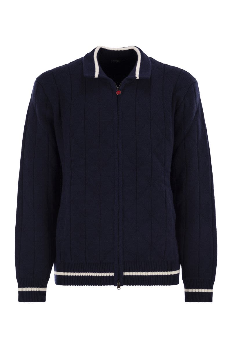 KITON Cashmere Bomber Jacket