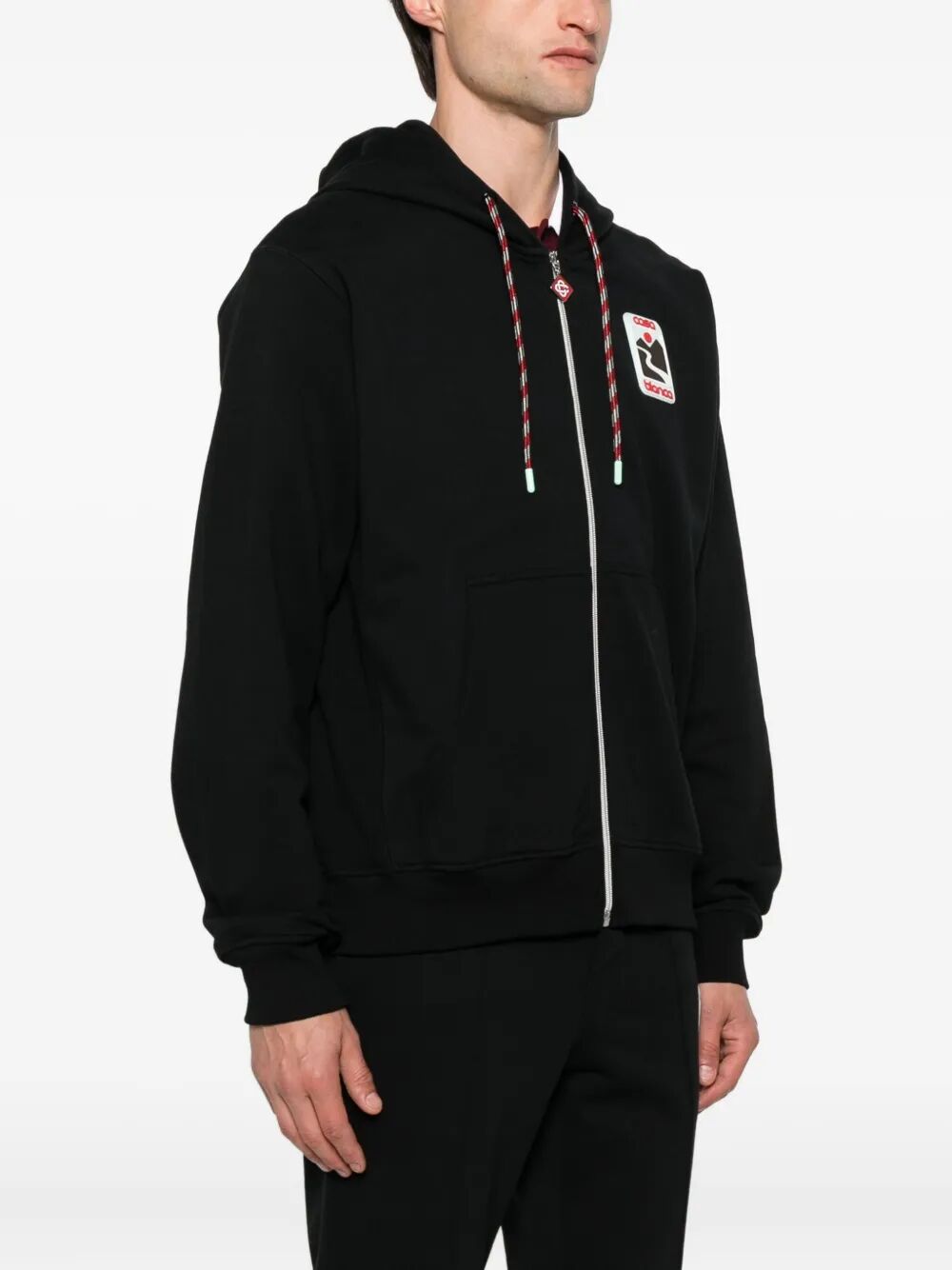 CASABLANCA Sunset Valley Zip Through Hoodie