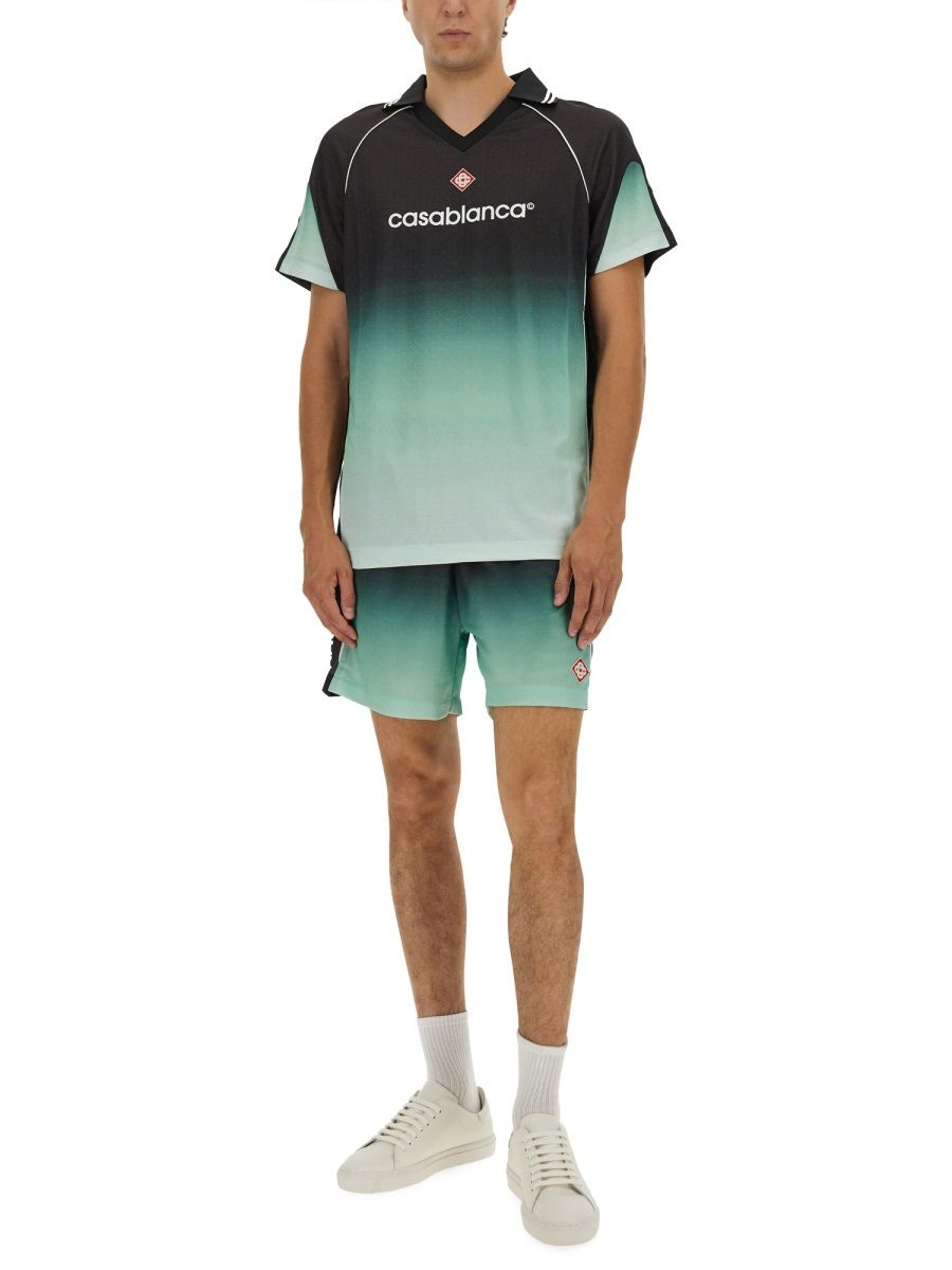 CASABLANCA Multicolour Polyester Top for Men