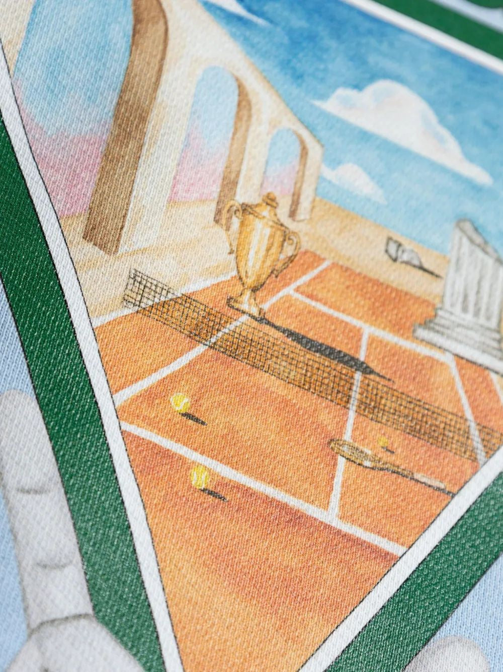 CASABLANCA Metaphysical Tennis Icon Printed Sweatshirt