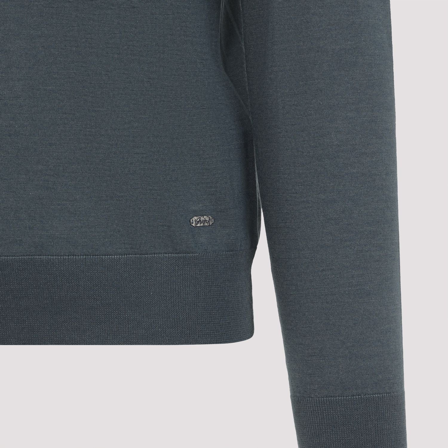 BRIONI Crewneck Cashmere Blend Sweater