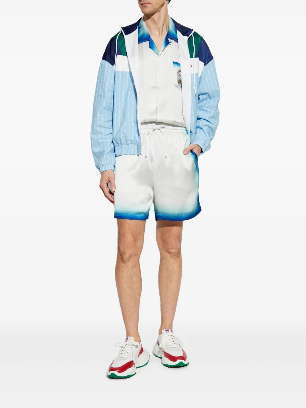 CASABLANCA Short Sleeve Cuban Collar Shirt for Men - SS25