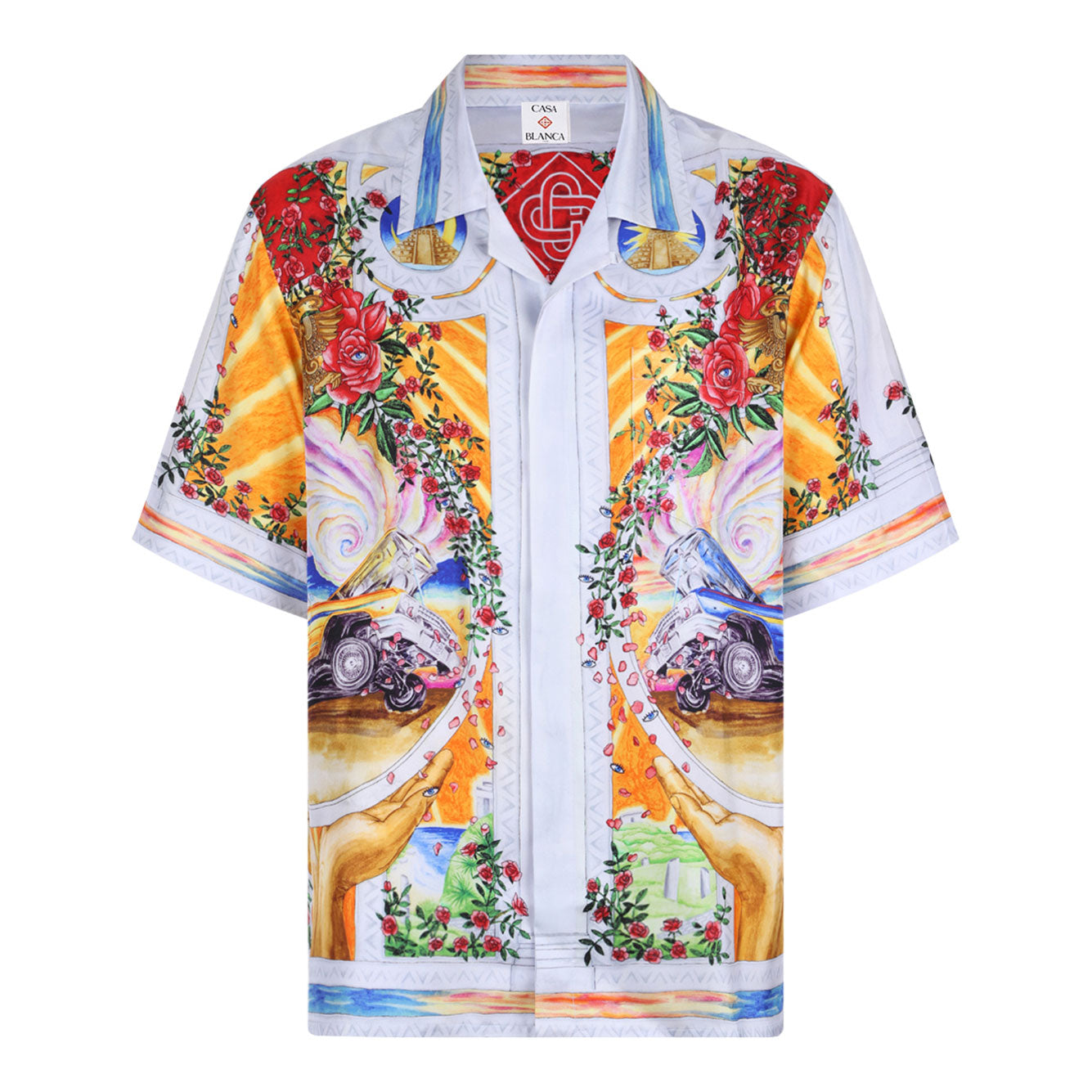 CASABLANCA Elegant Silk Shirt for Men - Perfect for Year-Round Style