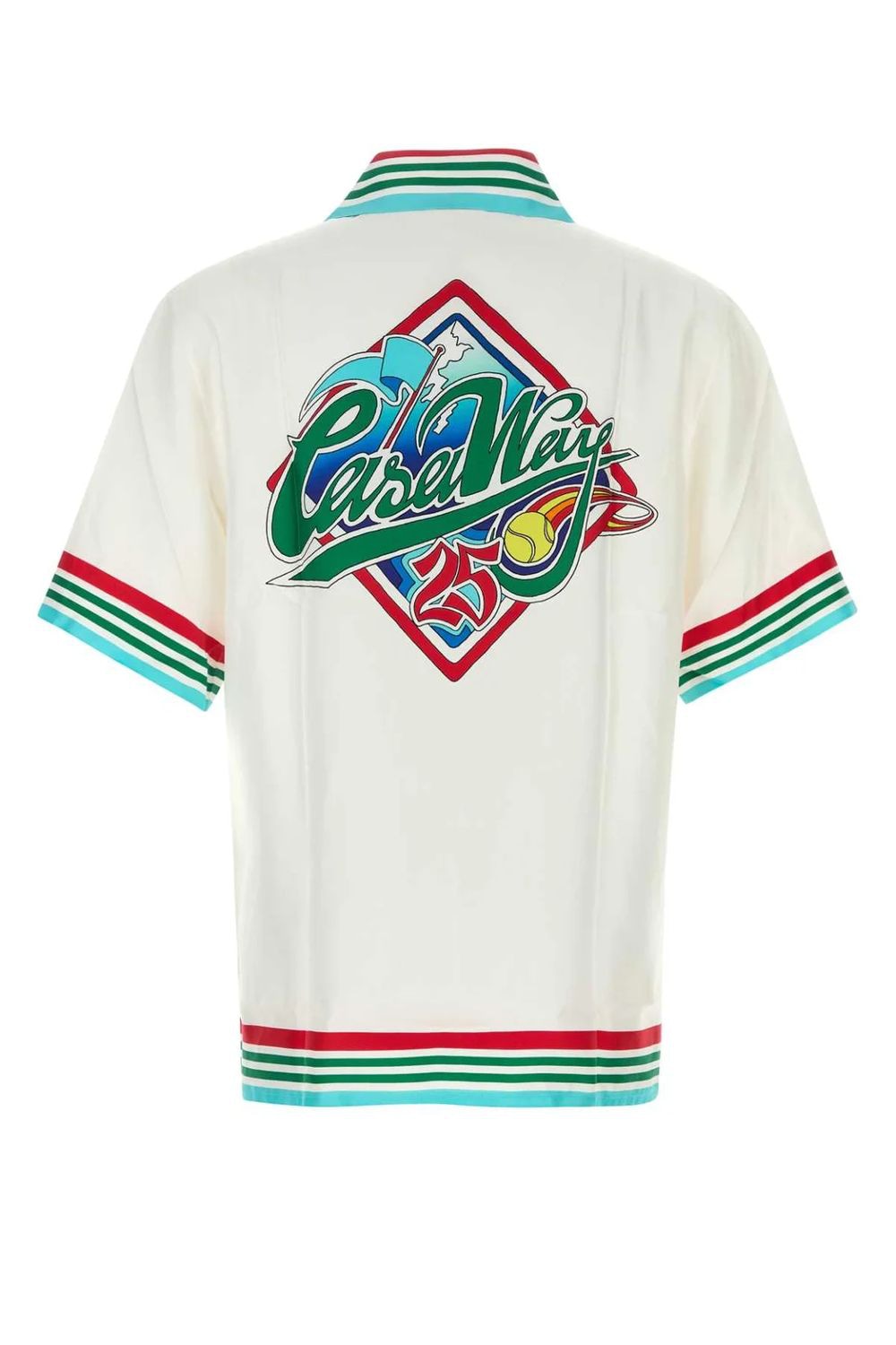 CASABLANCA Short Sleeve Cuban Collar Shirt