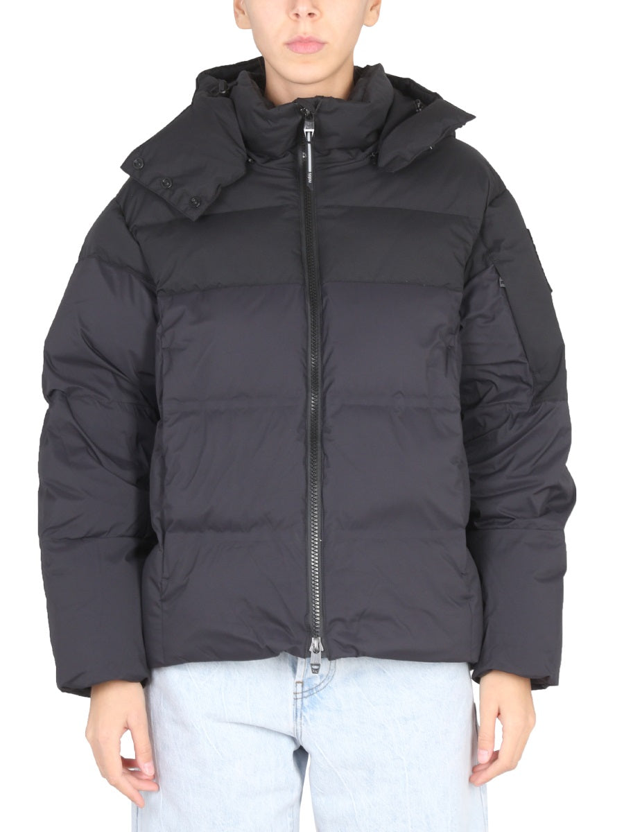 NOBIS Women's Down Hooded Jacket with Drawstring Front