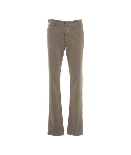 JACOB COHEN Straight Leg Stretched Chinos for Men