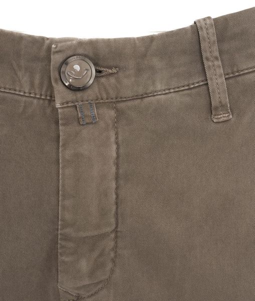 JACOB COHEN Straight Leg Stretched Chinos for Men