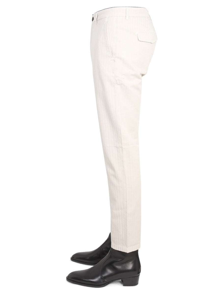 DEPARTMENT FIVE Stylish Men's Pants with Logo Patch